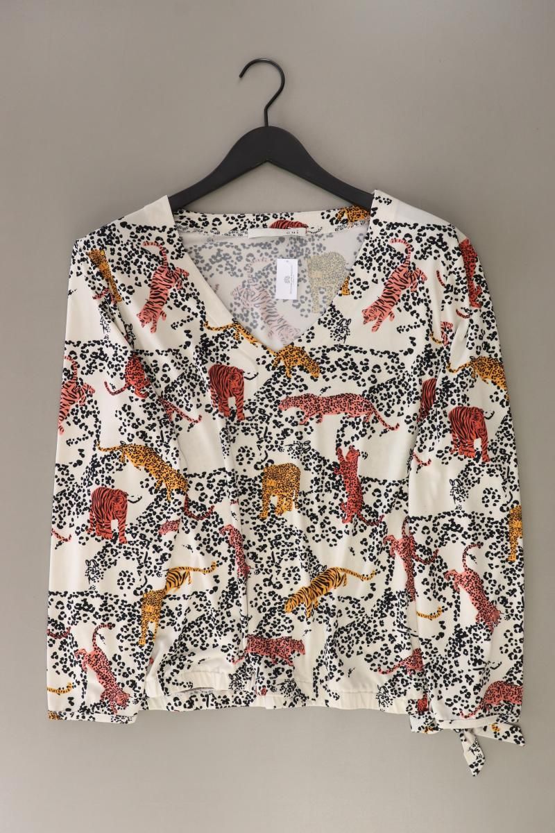 Blusen: Oui Bluse mit Tigermuster Gr. 44 Langarm – Gebraucht aus Neustadt an der Waldnaab von SecondLifeFashion