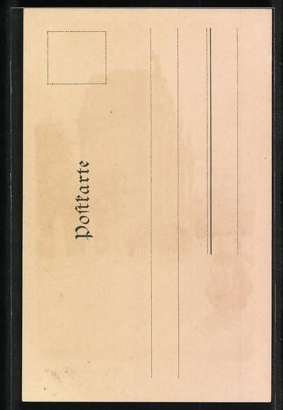 Cartoline postali: Paul Hey: München, Partie am Siegesthor – Usato da Berlin venduto da bartko-reher 1