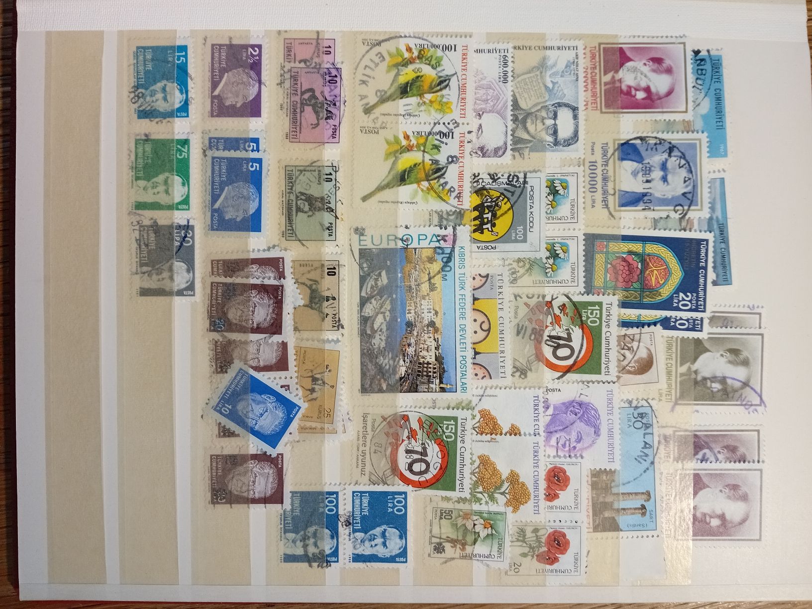 Tutti i francobolli: Türkischen Briefmarken Sammlung ab den Anfang – Usato da speicherschwendi venduto da stephanshorn10 7