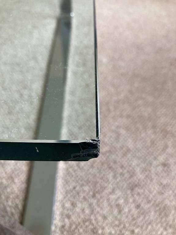 Tavoli: Schöner eckiger Glastisch fürs Wohnzimmer – Usato da Winterthur venduto da mue_5qfr 2
