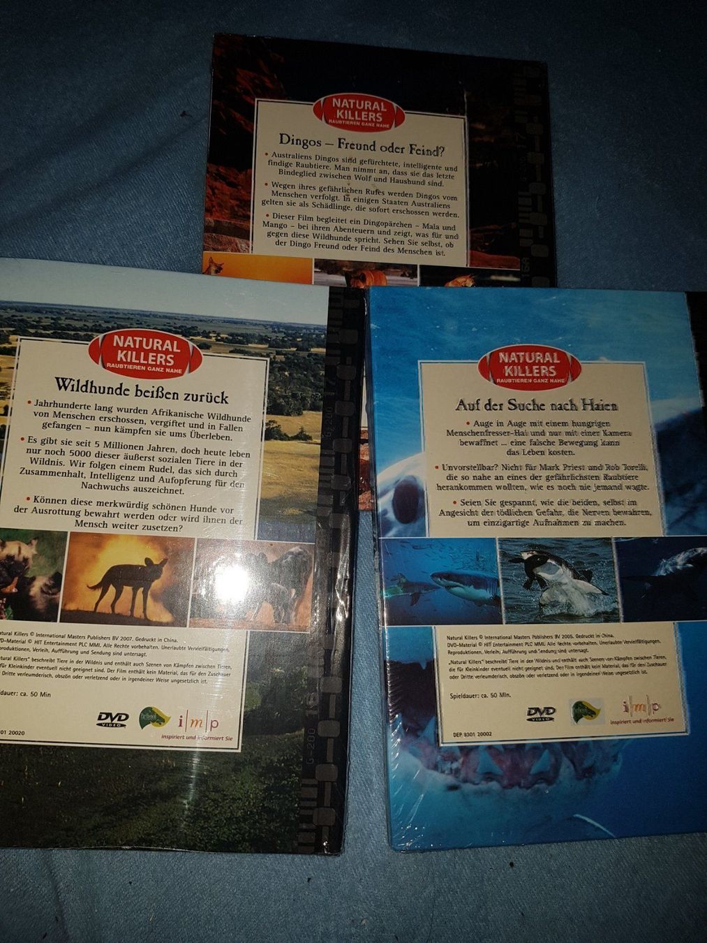 Tutti i DVDs: 10  Dvds Natural Killers B3 – Nuovo e nell'imballaggio originale da Schwarzenburg venduto da Flamingo07 2