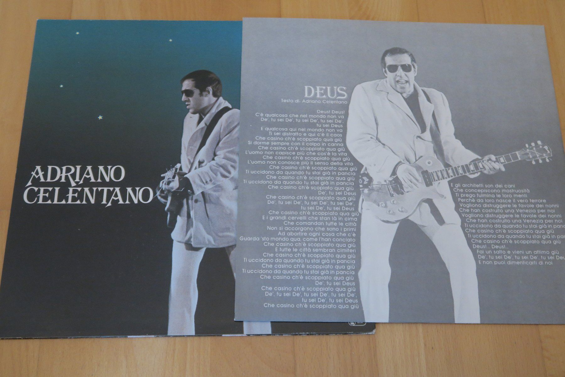 Dischi in vinile: Adriano Celentano – Deus – Usato da Thun venduto da Karibu70 2