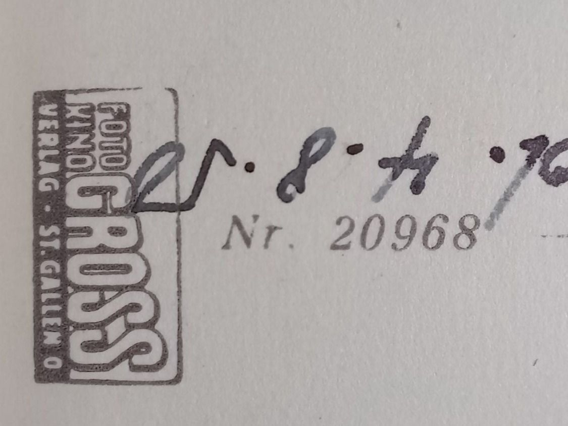 Cartoline postali: SG, No.20968, Hemberg, Toggenburg, 1950 – Usato da Aarau Rohr venduto da mgvw 4