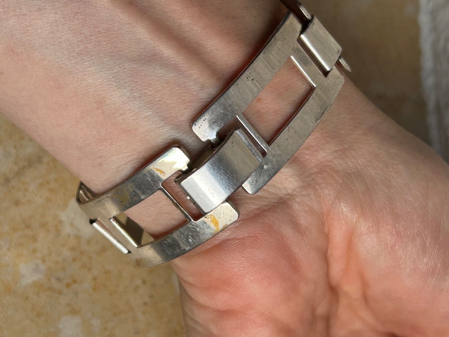 Bracelets: Armband silbern Vintage Design. 18.5cm – D'occasion à Laufen par Bellavitaboom 2