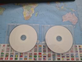 Zwei Verbatim CD-R 52 x Rohlinge mit Hüllen in gutem Zustand