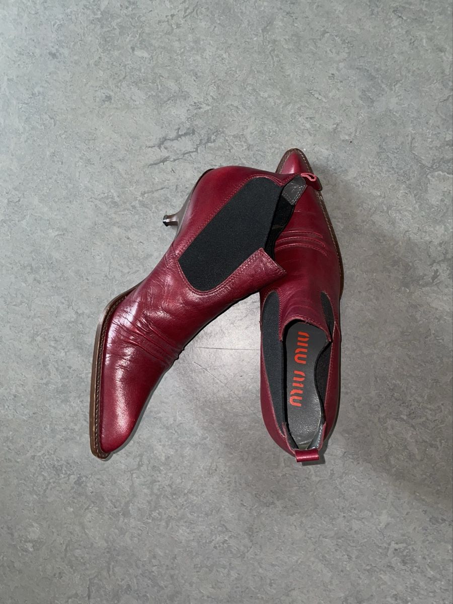 Miu Miu Scarpe da donna: Miu Miu Stiefeletten, Gr. 38.5 – Nuovo (secondo la descrizione) da Zürich venduto da megastored 1