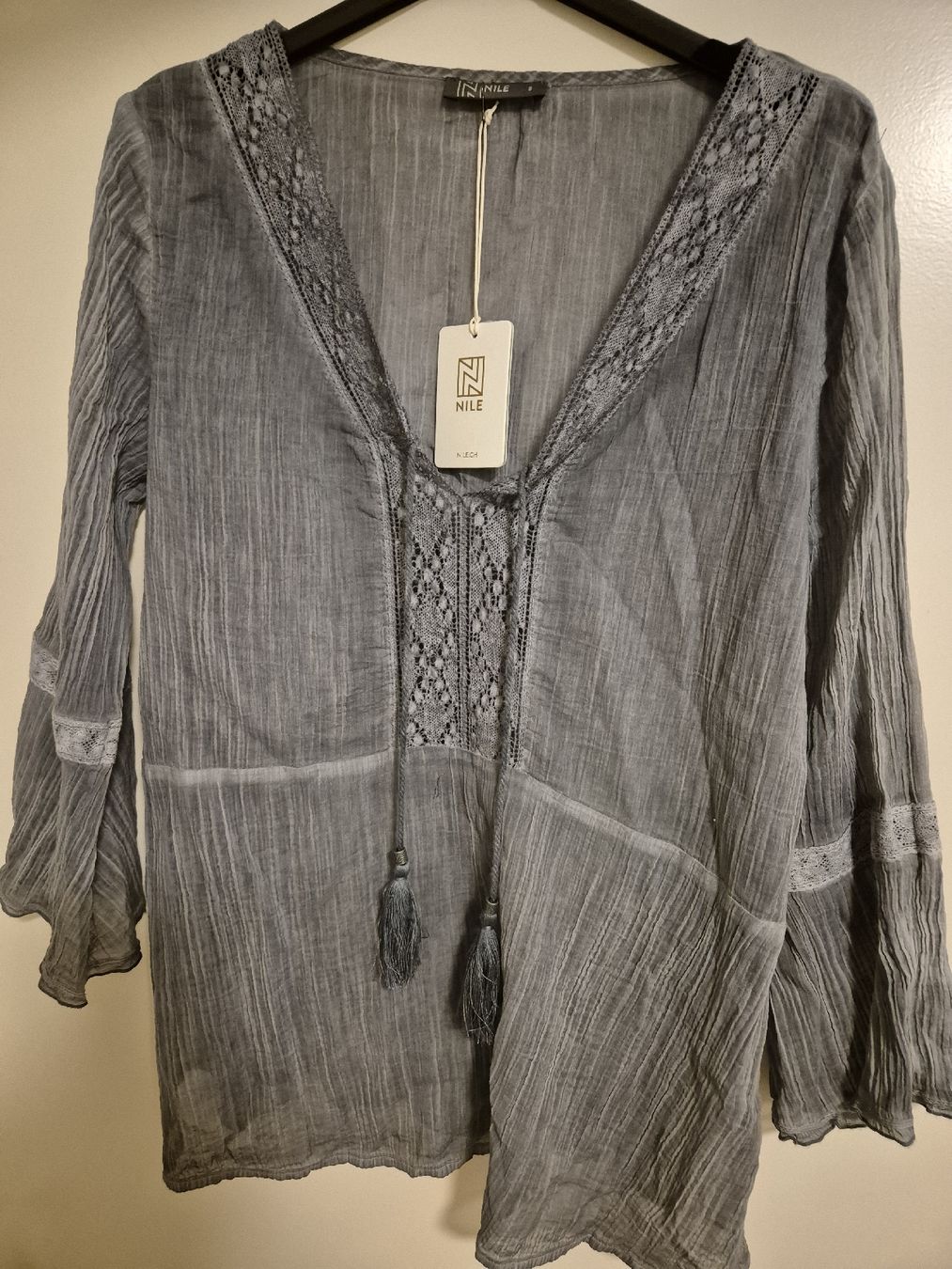 Nile Camicette: nile, bluse, neu, gr S – Nuovo e nell'imballaggio originale da Luzern venduto da Ami-be 1