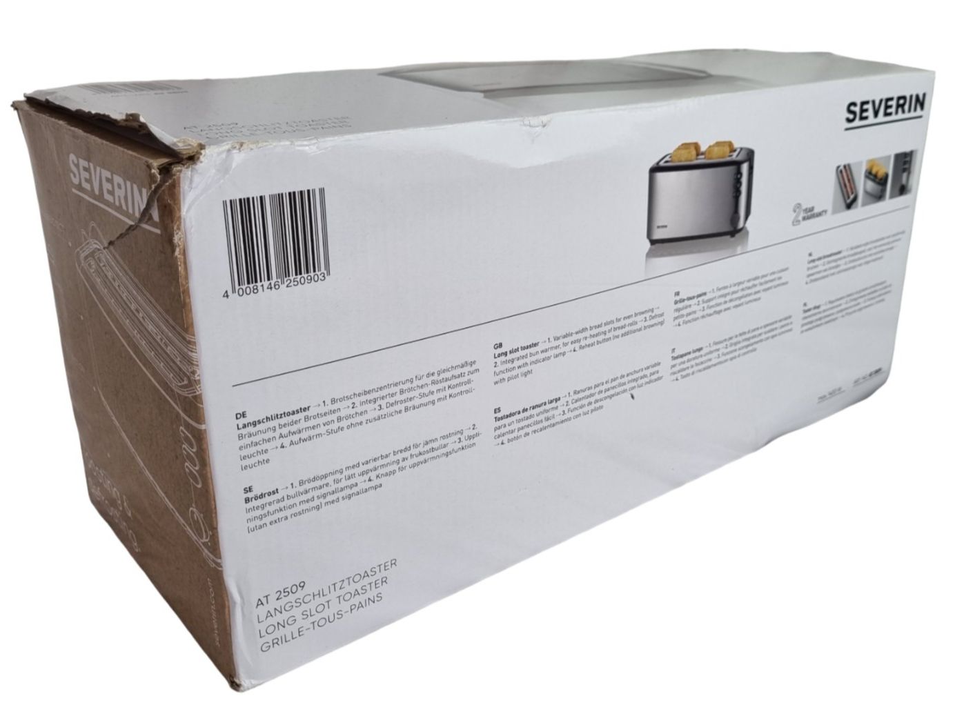 Elettrodomestici da cucina: Severin Automatik-Toaster | 2509 – Nuovo (secondo la descrizione) da Wangen b. Olten venduto da Restwert_Wangen 7