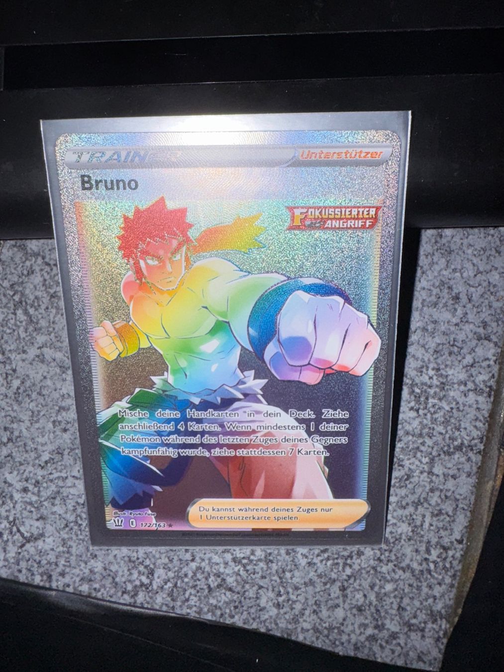Pokemon Karte: Bruno - Trainer Rainbow Rare (Gebraucht) in St. Gallen fr  CHF 4  mit Lieferung auf Ricardo kaufen