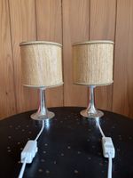 2 Lampes de chevet vintage, année 70