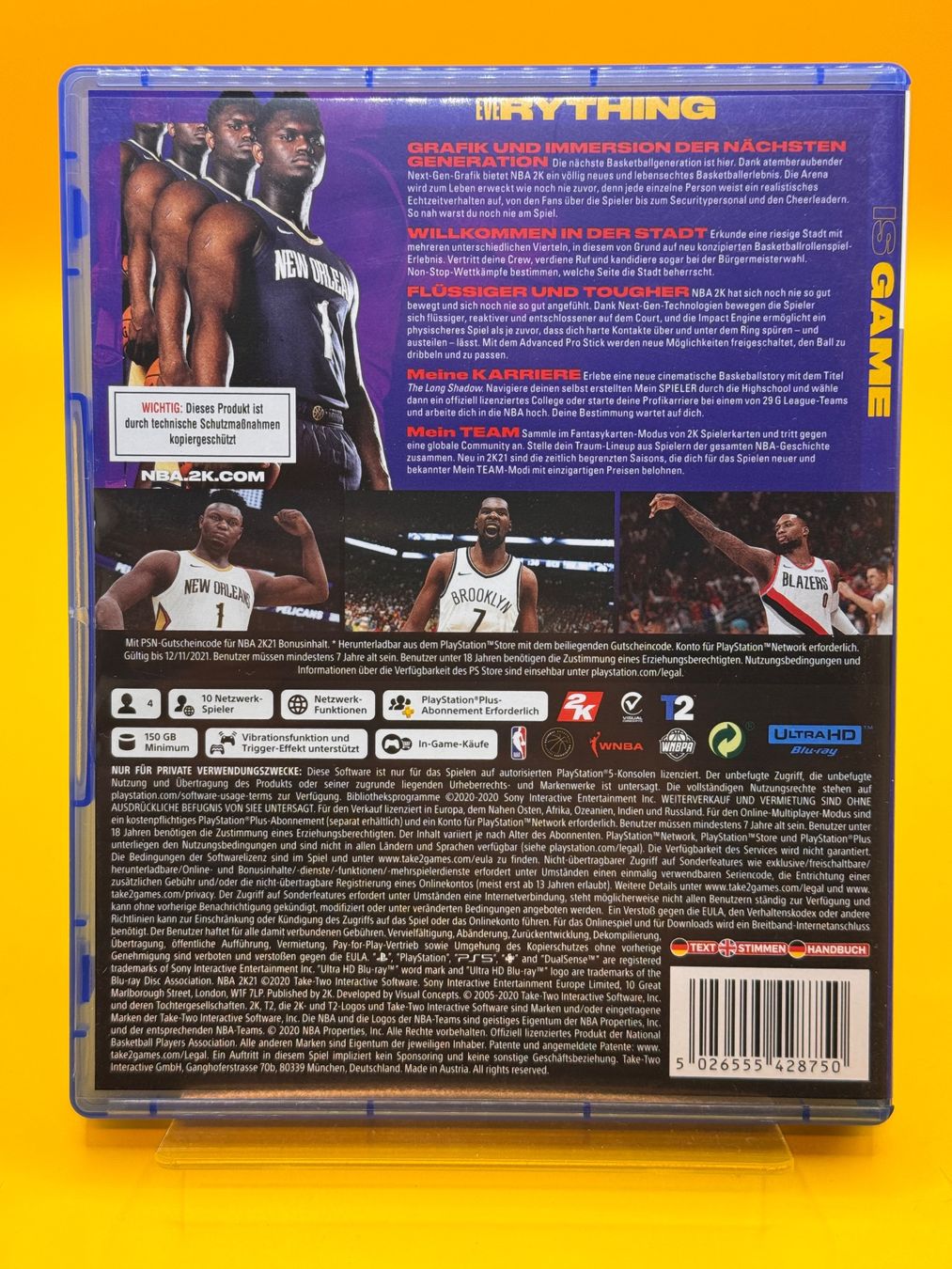 Sony Giochi: NBA 2K21 PS5 Spiel Basketball – Usato da Oberwil b. Zug venduto da silver2024 1