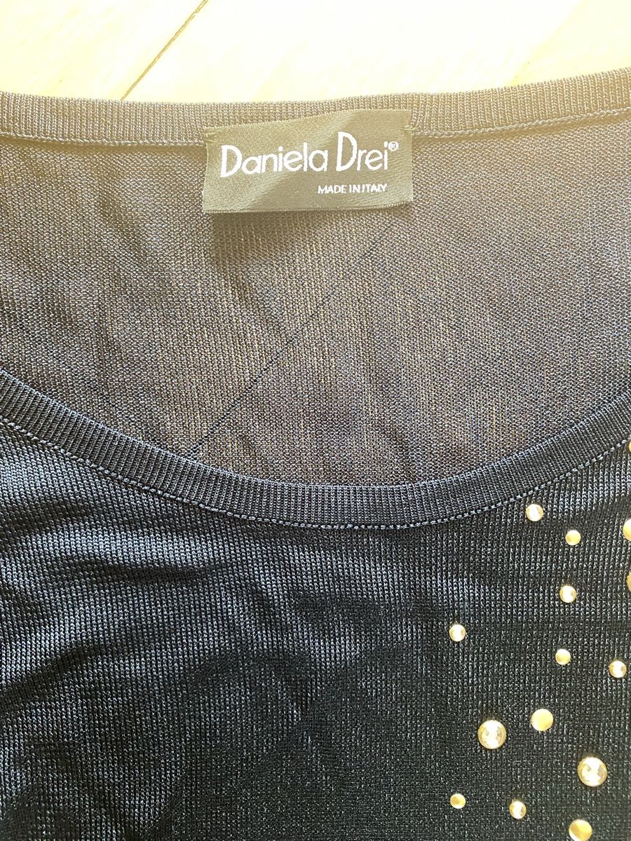Top: Top viscose bleu Daniela Drei – Usato da Küssnacht am Rigi venduto da CALIFRASQUI 5