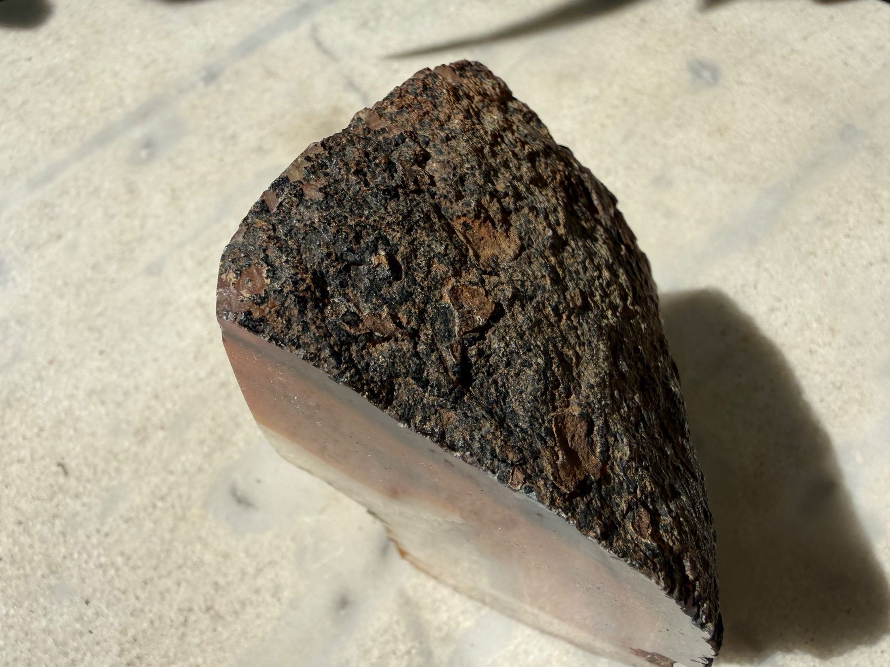 Minéraux & Lithothérapie: Agat Geode Karneol (?) – D'occasion à Rorbas par tun_m7fz 8