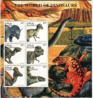 Block "Dinosaurier". Malediven.