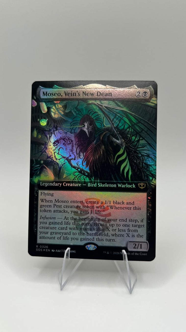 Magic The Gathering Carte collezionabili: Moseo, Vein's New Dean Foil Extended – Nuovo (secondo la descrizione) da Wilen b. Wollerau venduto da GarruksShop