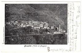 Ansichtskarte Bruzella - gel. 1905