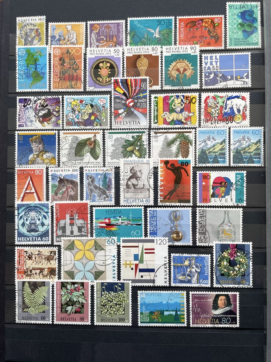 Tous les timbres: Schweiz CH ab 1988 3s – D'occasion à Cham par Diablo1232 2