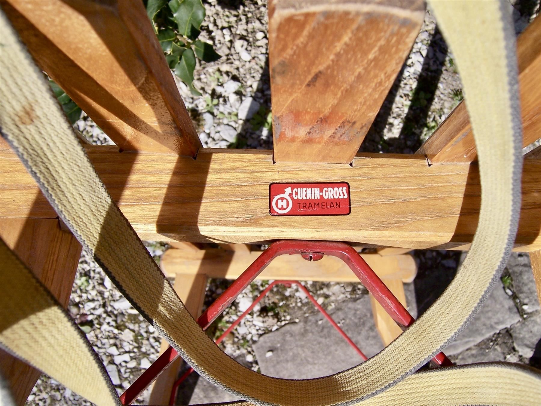 Schlitteln: Holzschlitten BIGLA-BOB Schlitten BIGLA – Gebraucht aus Kerzers von wisaundso 7