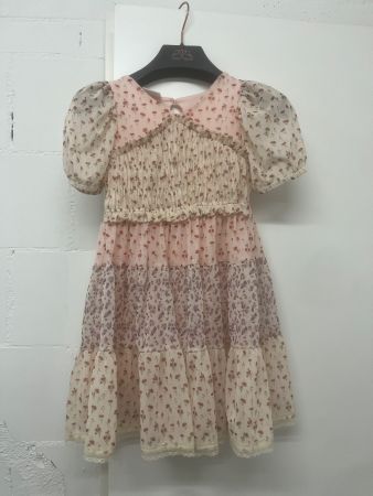 Sommerkleid Blumentüll von Zara Gr. 122
