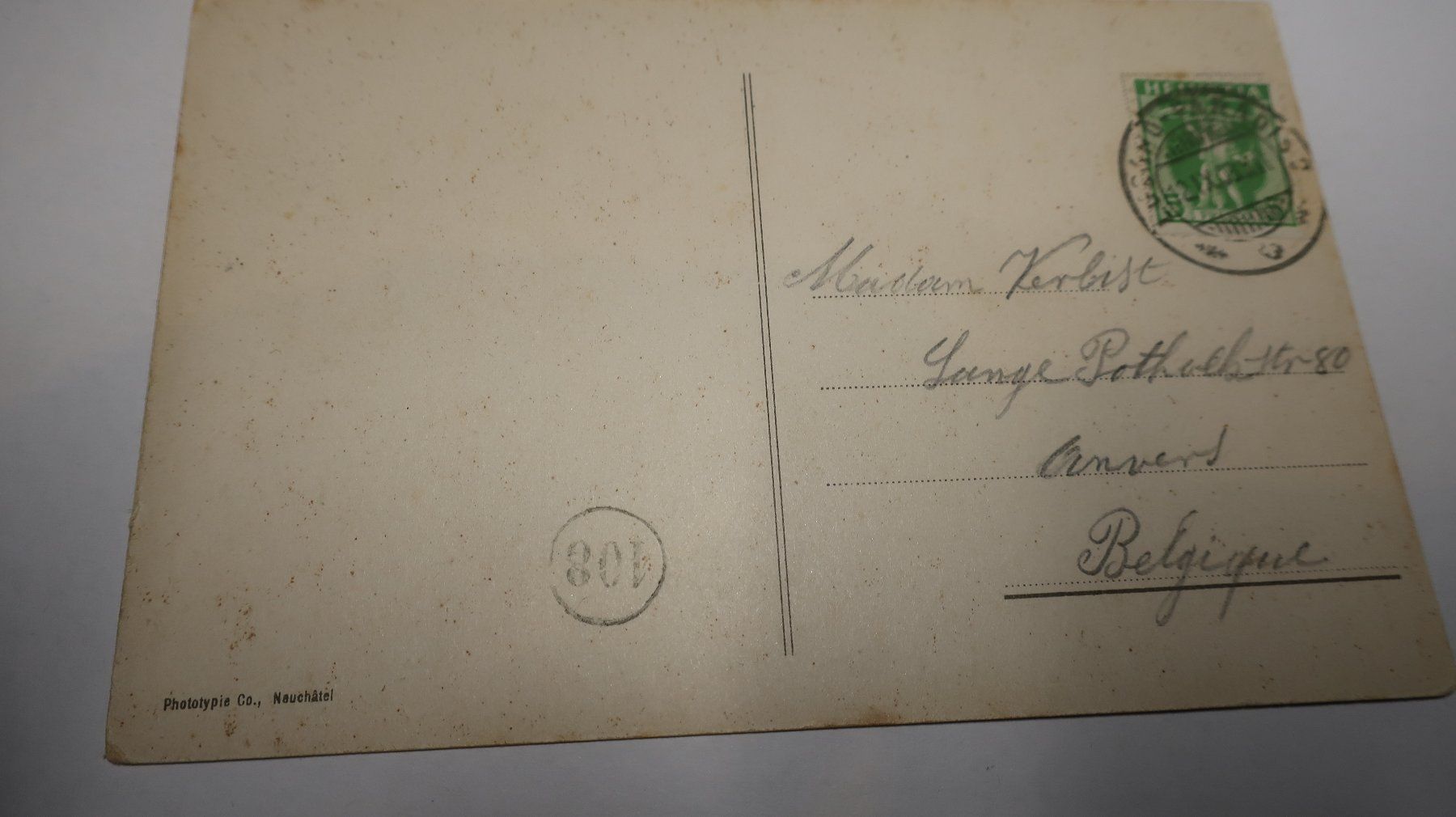 Cartoline postali: Lugano e. Monte San Salvatore N°7436  1908 – Usato da Cormoret venduto da Pascalll2001 5