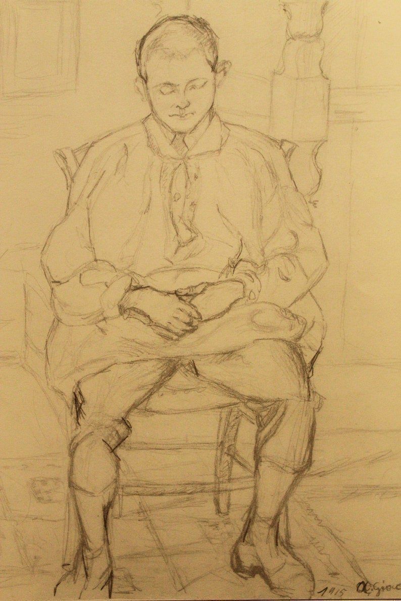 Arts picturaux & lithographies: Alberto Giacometti, Vintage Lithographie – D'occasion à Ponte Tresa par 11GalleriaAlterEgo11
