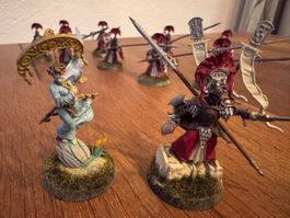 Warhammer Lumineth Realm-Lords Set bemalt