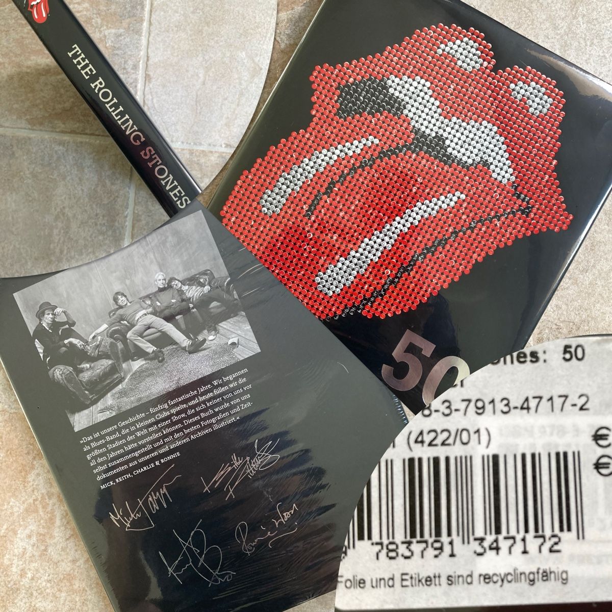 Bücher: THE ROLLING STONES 50 MICK JAGGER – Neu und originalverpackt aus Bubikon von Luc666ifer