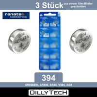 Renata 394 SR936SW Knopfzellenbatterie - 3 Stk.