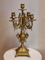 Antik Messing Kerzenständer 5-arm 40cm Barock Stil