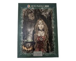 HEYE Puzzle 1000 Witch Favole by Victoria Francés