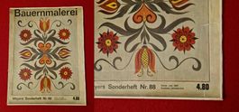 Bauernmalerei Meyers Sonderheft Nr. 88 von Juni 1967