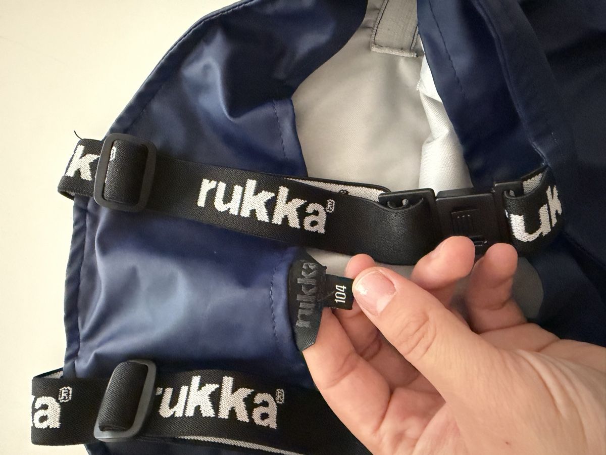 Rukka Pantaloni: Rukka Regenhose Kinder Gr.104 – Usato da Füllinsdorf venduto da _niki_ 2