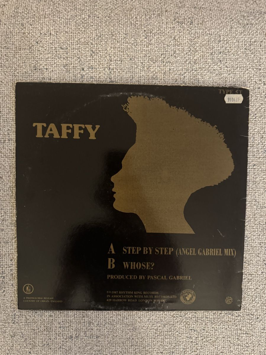 Dischi in vinile: Taffy -  Step By Step - 12" Maxi - 80s – Usato da Rorbas venduto da BlackstarRecords 1