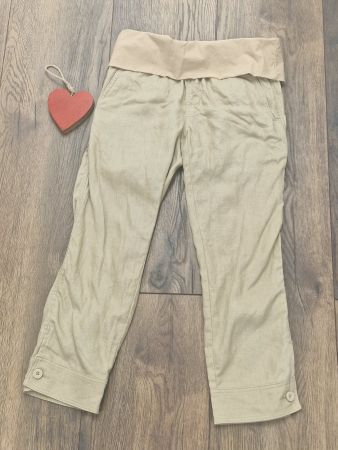 Spezielle Leinenhose beige BritishIndia XS top Zustand