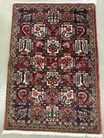 Orientteppich Iran handgeknüpft 95x66 cm rot 