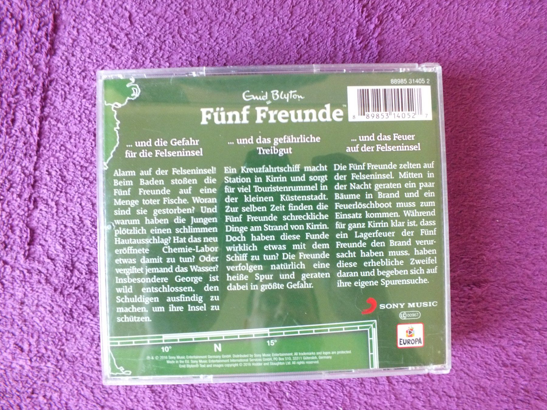 CDs: 9 - Fünf Freunde - Hörspiel - CD´s – Gebraucht aus Müllheim Dorf von Seeeule01 2