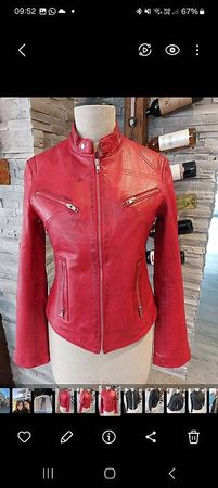 Lederjacke