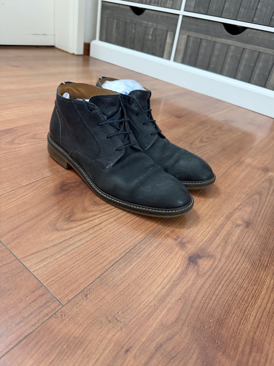 Scarpe da uomo: Tommy Hilfiger Leder Boots Herren Gr 42 – Usato da Dänikon ZH venduto da RAFIMIKI