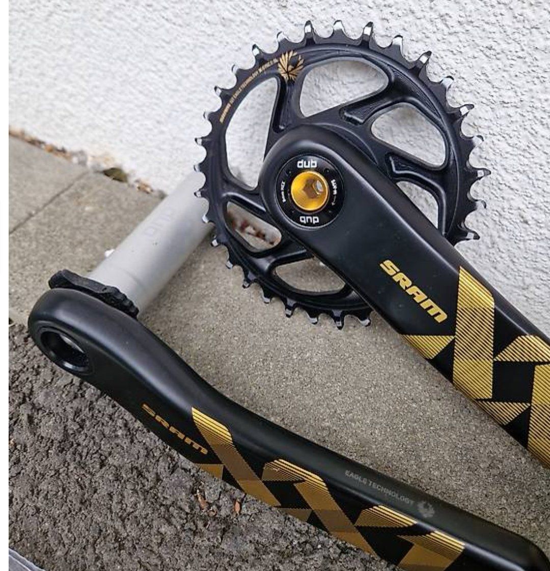 Sram Pezzi di ricambio: Sram XX1 gold kurbel – Usato da Bosco Luganese venduto da svi_vv9w