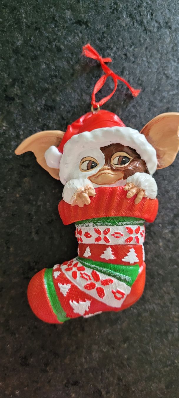 Tutte le decorazioni: 2 Gremlins Weihnachtsbaumschmuck Figuren  – Usato da Metzerlen venduto da Manta81 3