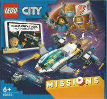 LEGO CITY MISSIONS 60354 MISSIONI DI ESPLORAZIONE SU MARTE