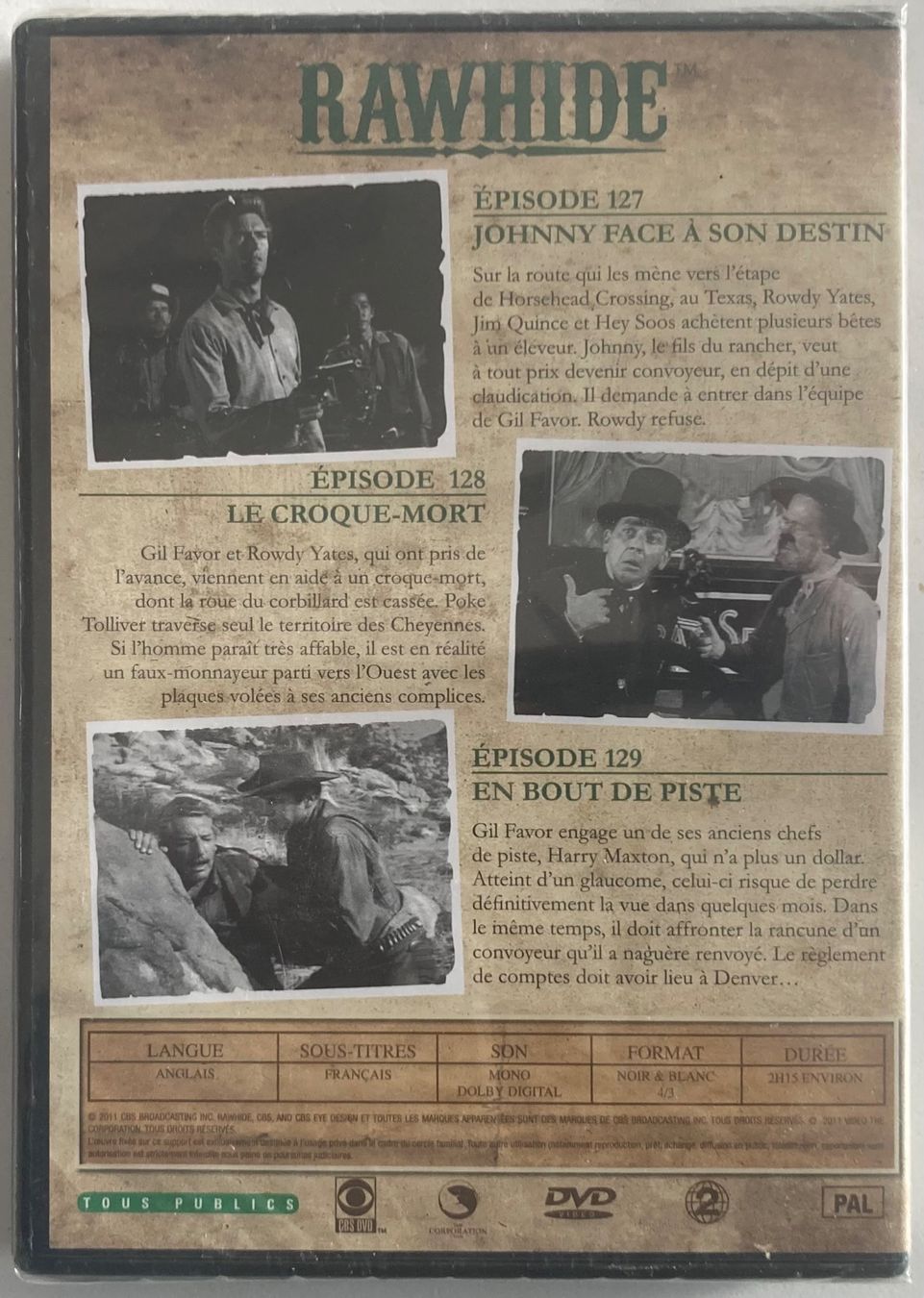 Tutti i DVDs: CLINT EASTWOOD - RAWHIDE N°43 – Usato da Poliez-Pittet venduto da Newtown-Records 4