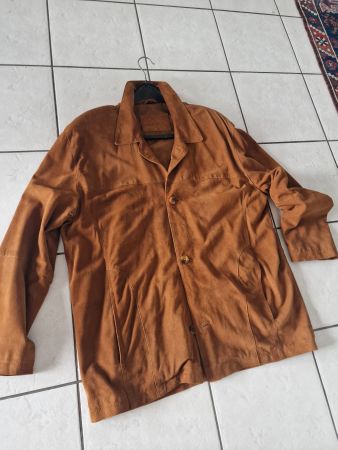 Herrenjacke, feinstes Wildleder, Grösse 54