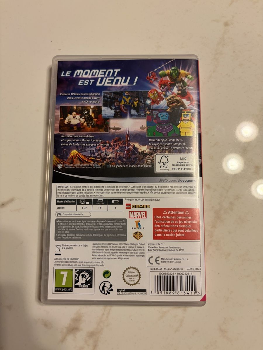 Nintendo Giochi: LEGO Marvel Super Heroes 2 Nintendo Switch gebraucht – Usato da Lenzburg venduto da Diren1r 2
