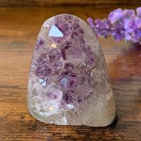 ✲ Amethyst Druse ✲ 95g / 46mm Amethyst Geode