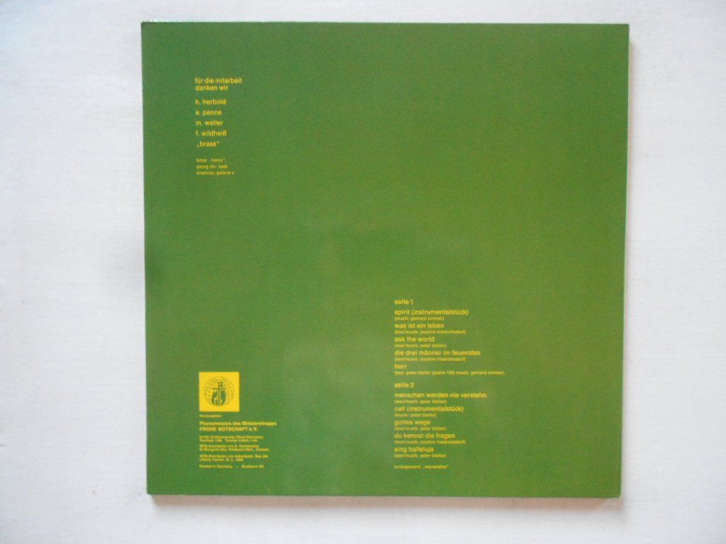 Schallplatten: MARANATHA – Gebraucht aus Bex von Giorgiob 1