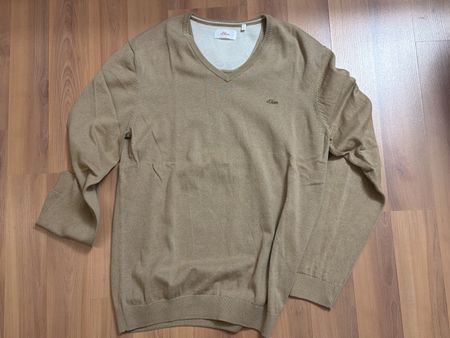 S.Oliver Pullover Gr. L beige neuwertig für den Herbst