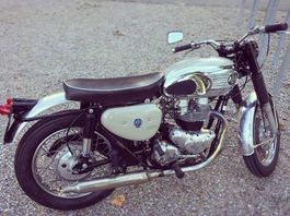 Strasse Motorrad AJS  CSR31 Hurricane 650
