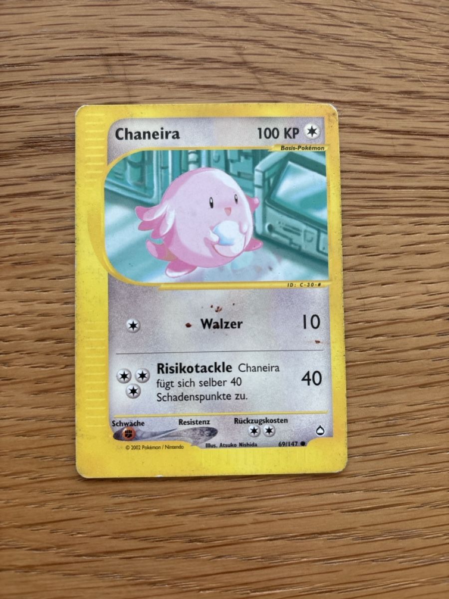 Pokémon Sammelbilder & Trading cards: Pokemon, Chaneira, Aquapolis – Gebraucht aus Zürich von el_marcel