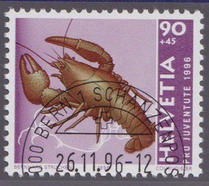 Alle Briefmarken: PJ1996 1er j - obli demi-lune – Gebraucht aus Bulle von Claude1630 1